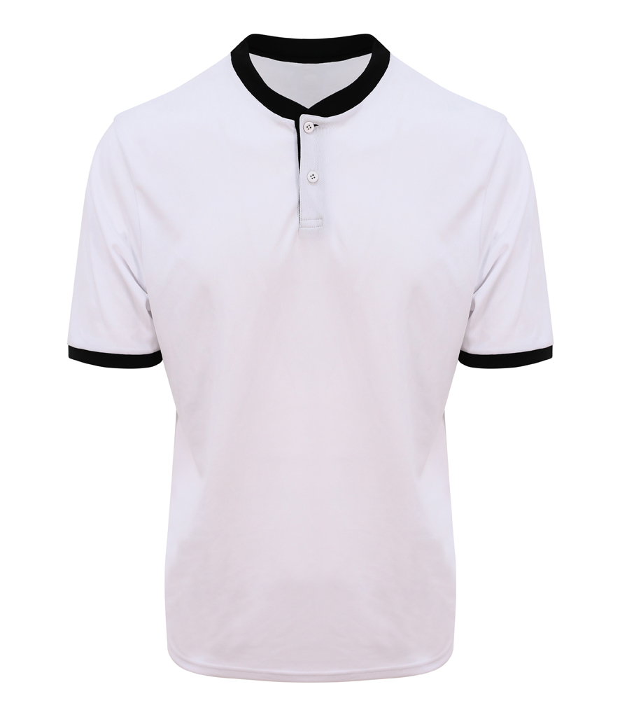 AWD Cool Stand Collar Sports Polo Shirt